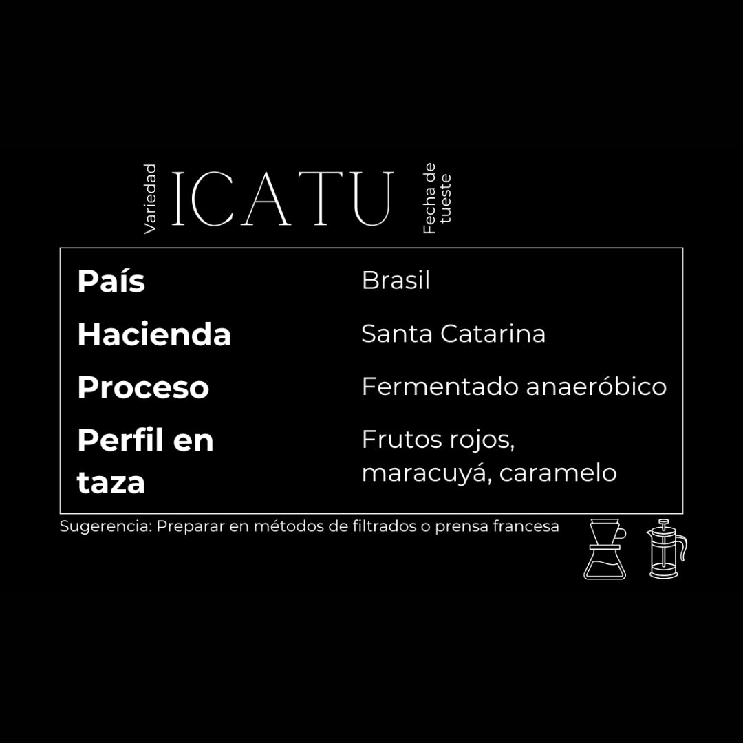 Café "Icatu fermentado" 250g